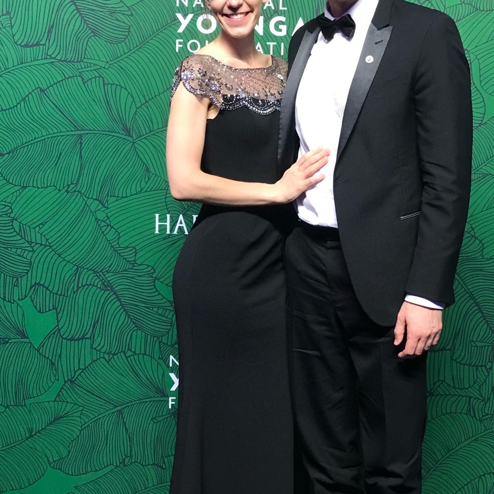 Boatneck Evening Gown